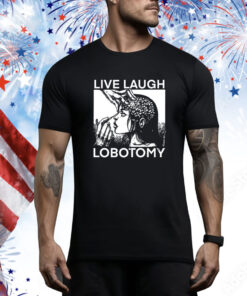 Punkwithacamera Live Laugh Lobotomy Spade Ink Hoodie Shirts