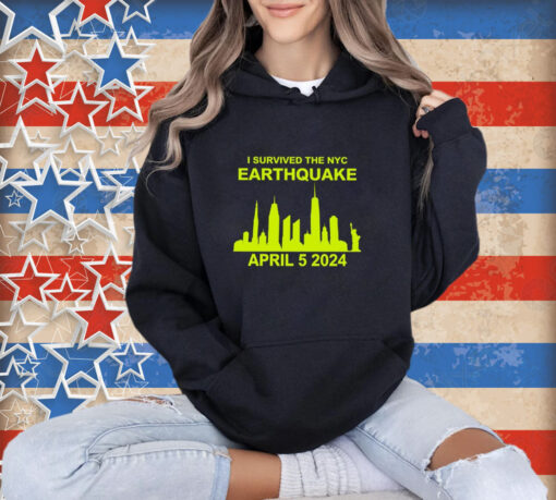 Skill Issue I Survived The Nyc Earthquake April 5Th 2024 T-Shirt