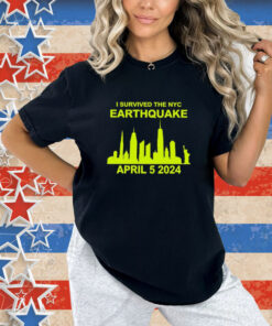 Skill Issue I Survived The Nyc Earthquake April 5Th 2024 T-Shirt