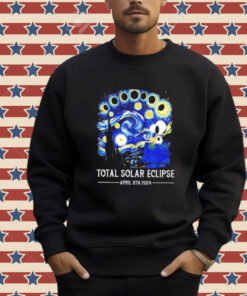 Snoopy and Woodstock total solar eclipse 2024 T-Shirt