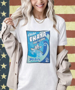 Stitch Ohana Surf School Tiki Terror T-shirt