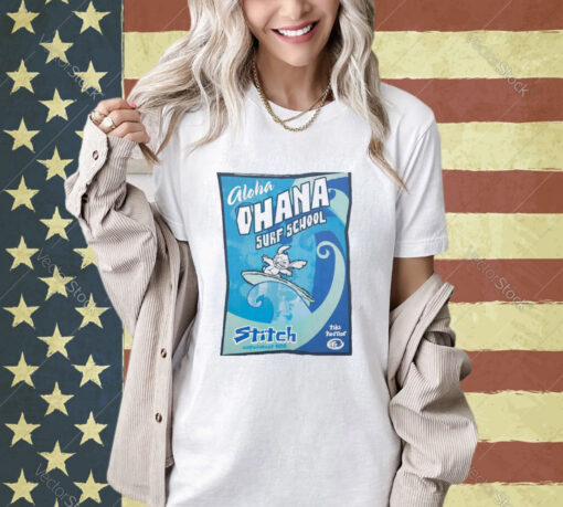 Stitch Ohana Surf School Tiki Terror T-shirt