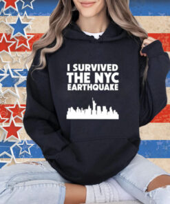 Thevulgarchef I Survived The Nyc Earthquake 2024 T-Shirt