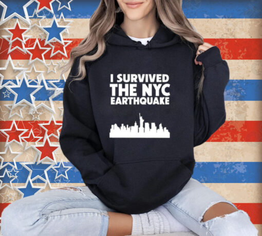 Thevulgarchef I Survived The Nyc Earthquake 2024 T-Shirt