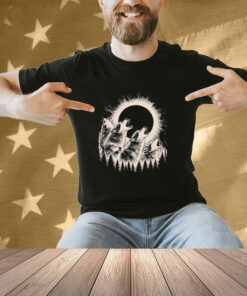 Three Wolves Howling shirtsTotal Solar Eclipse 2024 T-Shirt