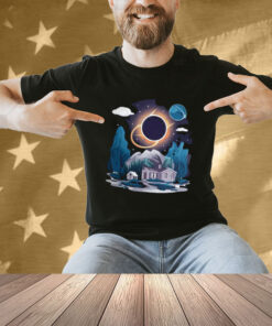Total Solar Eclipse 2024 Shirt, Lunar Astronomy, Solar Eclipse Souvenir, April 8, 2024 T-shirt