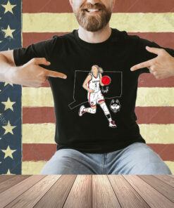UConn Basketball Paige Bueckers Super Star Pose – Licensed T-Shirt