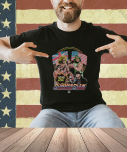 WWE Vintage Summer Slam Poster T-Shirt