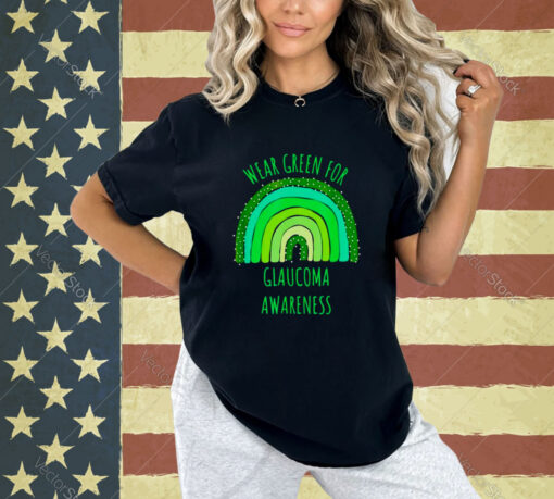 Wear green for glaucoma awareness month T-shirt