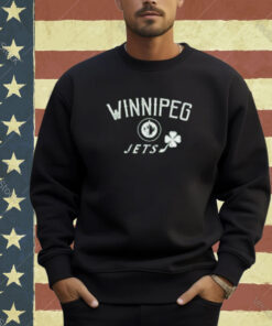 Winnipeg Jets Levelwear Youth St. Patrick’s Day Little Richmond Clover T-Shirt