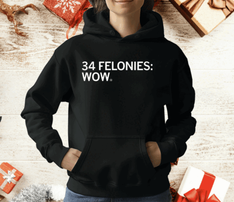 34 Felony Counts Wow T-Shirt