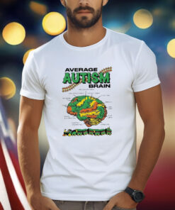 Average Autism Brain Train Shirts