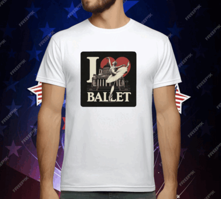 Artelize I Love Ballet T-Shirt