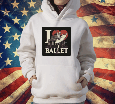 Artelize I Love Ballet T-Shirt