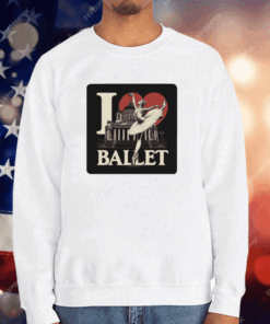 Artelize I Love Ballet T-Shirt