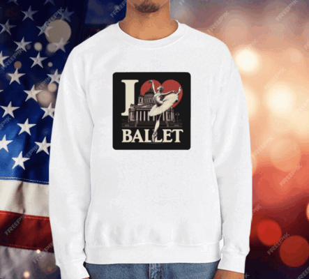 Artelize I Love Ballet T-Shirt