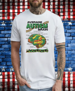 Average Autism Brain Hoodie TShirt