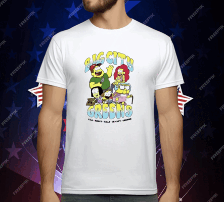 Big City Greens Bill Nancy Tilly Cricket Gramma T-Shirt