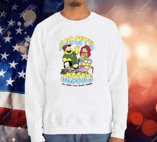 Big City Greens Bill Nancy Tilly Cricket Gramma T-Shirt