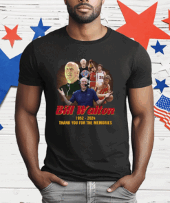 Bill Walton 1952 2024 Thank You For The Memories T-Shirt