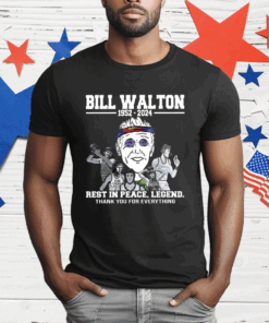 Bill Walton Rest In Peace Legend Thank You For Everything Ladies Boyfriend T-Shirt