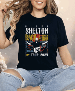 Blake Shelton Back To The Honky Tonk Tour 2024 Shirt