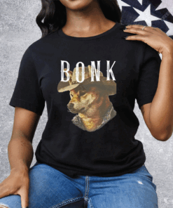 Bonk Cowboy Dog Tee Shirt