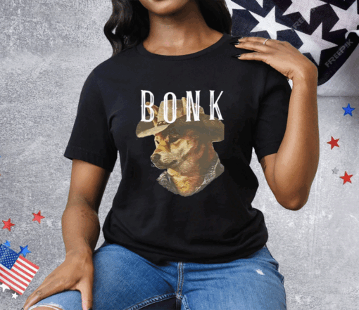 Bonk Cowboy Dog Tee Shirt