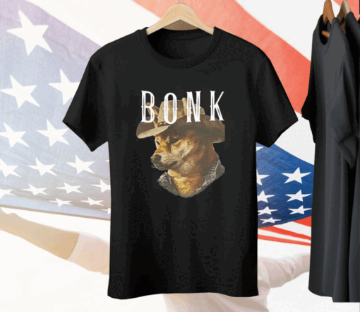 Bonk Cowboy Dog Tee Shirt