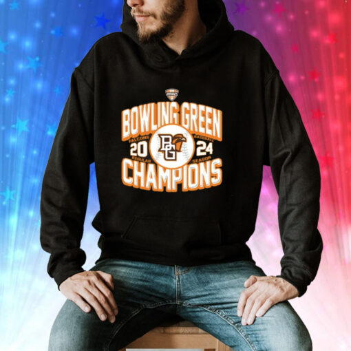 Bowling Green Falcons 2024 Regular Baseball Season Champions Hoodie