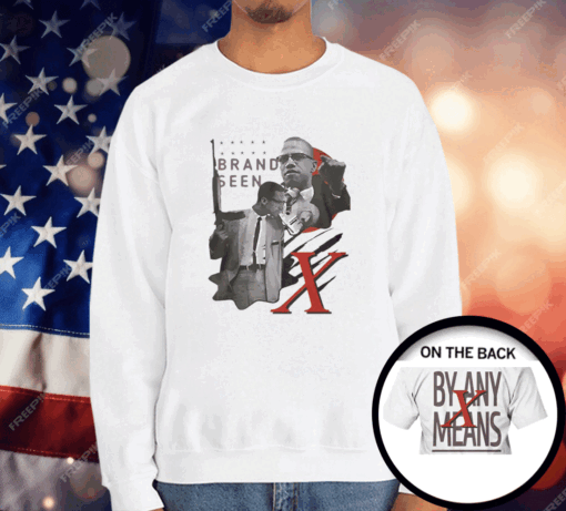 Brand Seen Malcom X By Any Means T-Shirt