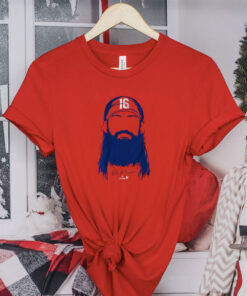Brandon Marsh Beard Hair Philadelphia Baseball Hoodie Tee Shirt
