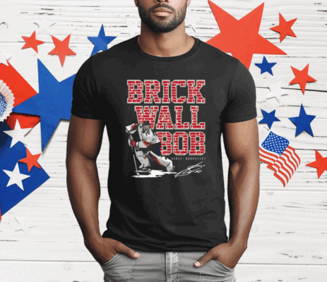 Brick Wall Bob Sergei Bobrovsky Ladies Boyfriend T-Shirt