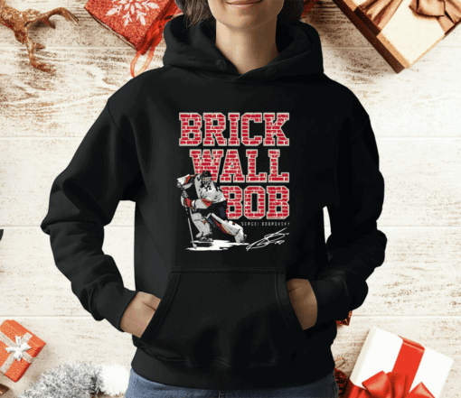 Brick Wall Bob Sergei Bobrovsky Ladies Boyfriend T-Shirt