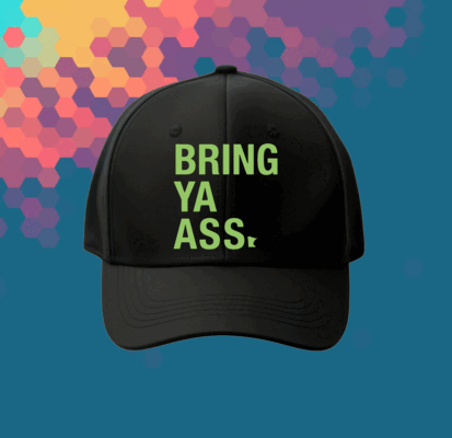 Bring Ya Ass Minnesota Map Cap