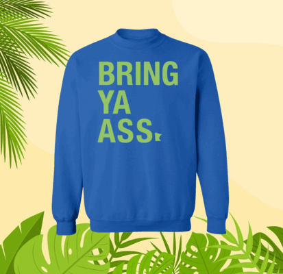 Bring Ya Ass Minnesota Map Sweatshirt