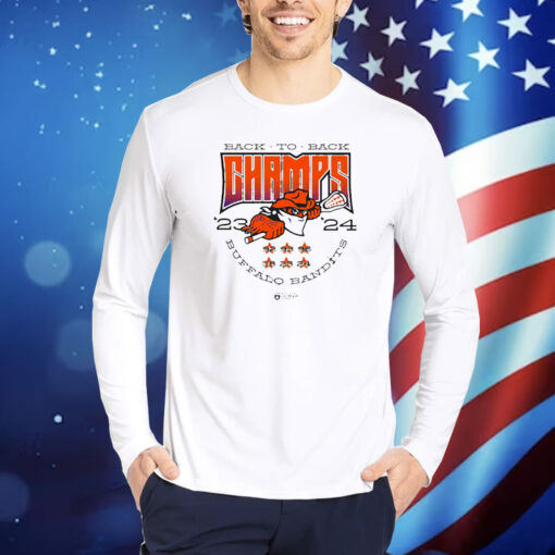 Buffalo Bandits Back-To-Back Nll Cup Champions Shirt