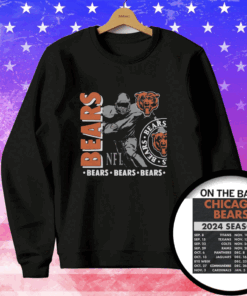 Chicago Bears Schedule 2024 T-Shirt