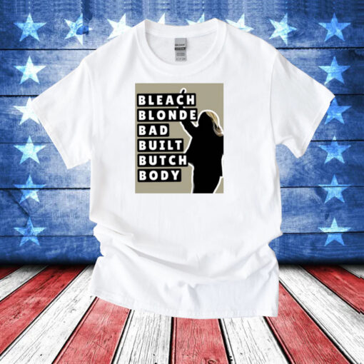 Chris Evans Marjorie Taylor Bleach Blonde Bad Built Butch Body Shirt