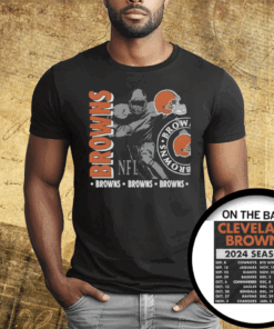 Cleveland Browns Schedule 2024 HoodieShirt