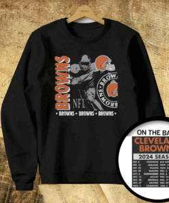 Cleveland Browns Schedule 2024 HoodieShirt