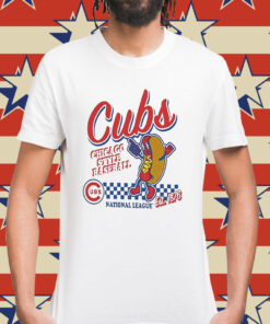 Cubs Mitchell And Ness Cooperstown Collection Food Concessions Shirt