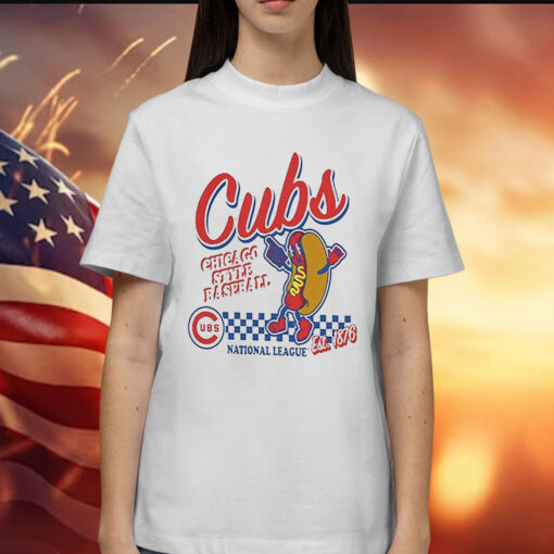 Cubs Mitchell And Ness Cooperstown Collection Food Concessions Shirts