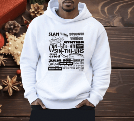 Cynthia Slam Poetry T Shirt