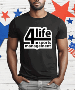 DJ Burns Jr4 Life Sports Management T-Shirt