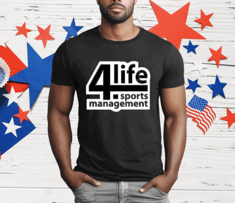 DJ Burns Jr. 4 Life Sports Management T-Shirt