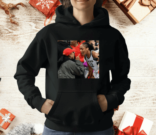 Dawn Staley A’Ja Wilson & Anxiety Shirt