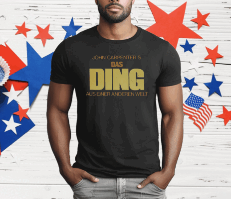 Drew Mackie John Carpenter’S Das Ding Aus Einer Anderen Welt T-Shirt