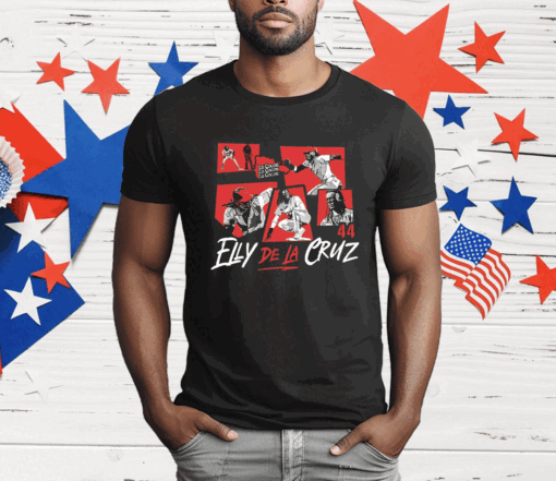 Elly De La Cruz Grand Base Heist #44 Ladies Boyfriend T-Shirt