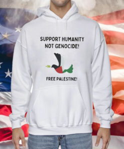 Free Palestine Support Human Not Genocide Shirt